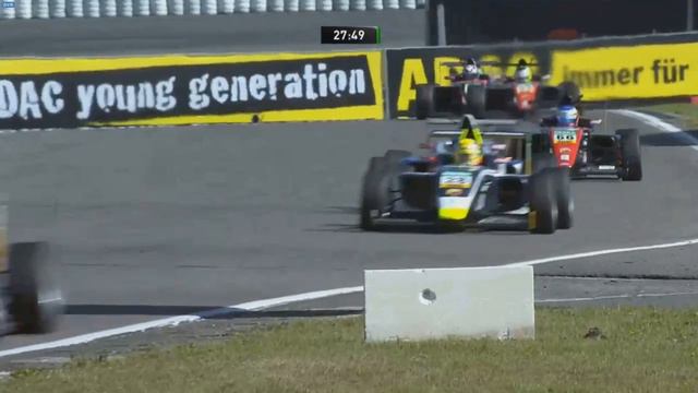 ADAC Formula 4 2016. Nurburgring. Dirty overtake by Mick Schumacher смотреть онлайн