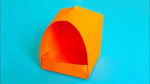 Как сделать дом из бумаги - Оригами домик из бумаги House origami