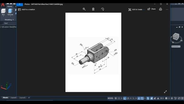 AutoCAD 2021 3D Isometric Drawing For Beginners