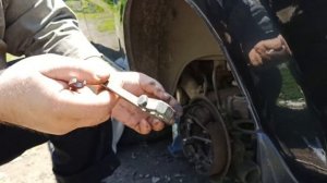 Разбор задней тормозной колодки и замена тормозного цилиндра Chevrole Aveo T 200