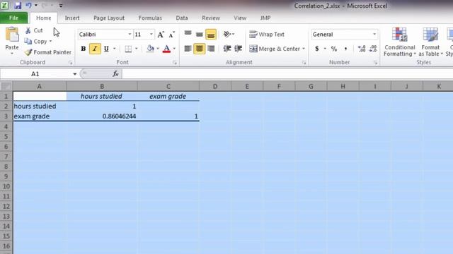 How to Calculate a Correlation in Microsoft Excel - Pearson's r смотреть онлайн