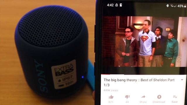 Extra Bass - Sony XB12 Bluetooth Speaker смотреть онлайн