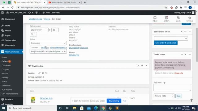 manage orders woocommerce/wordpress easy tutorials смотреть онлайн