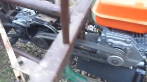 Мотороллер муравей  с двигателем мотоблока 2