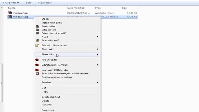 How to Change Minecraft.Rar / .Zip Files into .Jar Files | Minecraft Install Help смотреть онлайн