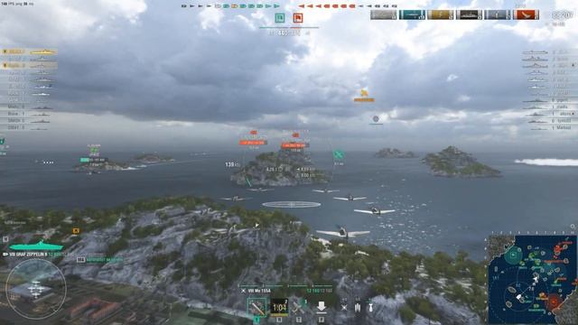 АВИАНОСЕЦ GRAF ZEPPELIN! БЫСТРЕЙШИЕ САМОЛЕТЫ! МИР КОРАБЛЕЙ/WORLD OF WARSHIPS! смотреть онлайн