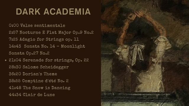 losing yourself in imagination | dark academia playlist смотреть онлайн