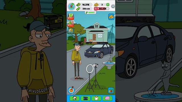 всем привет, ребята, это. это продолжение игры Lamar ldle vlogger. Saloplei смотреть онлайн