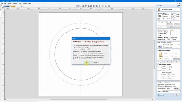 Bitmap Trace Noise Filter, Plus Inside Last Pass - Part 2 - I Answer Your Vectric Questions