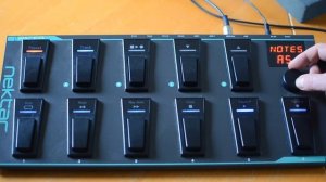 Nektar PACER MIDI DAW Footswitch Controller