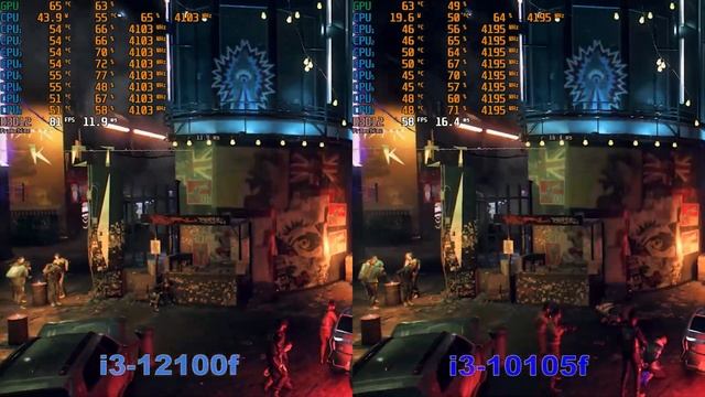 I3-12100F Vs I3-10105F