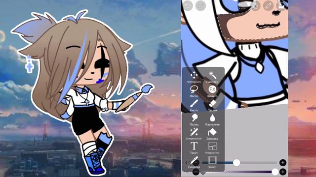 Туториал по обработке кожи♪ смотреть онлайн