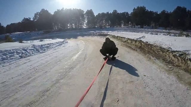 Покатушки на снегокате смотреть онлайн