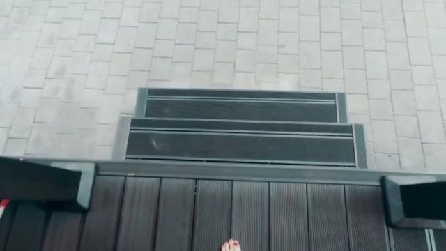 ТехноПарк ДПК Видео от клиента частная Терраса и крыльцо из ДПК с лестницей в Лен области смотреть онлайн