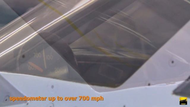 The Blue Flame - the fastest rocket-powerd land vehicle of all times - speed record смотреть онлайн