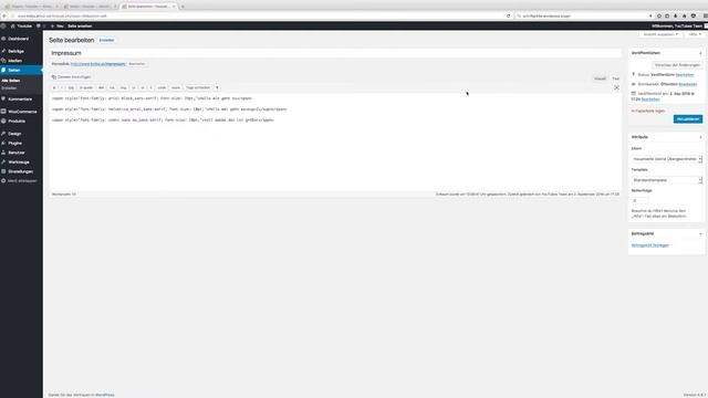 Schriftgröße ändern bei Wordpress mit dem TinyMCE Plugin | Tutorial смотреть онлайн