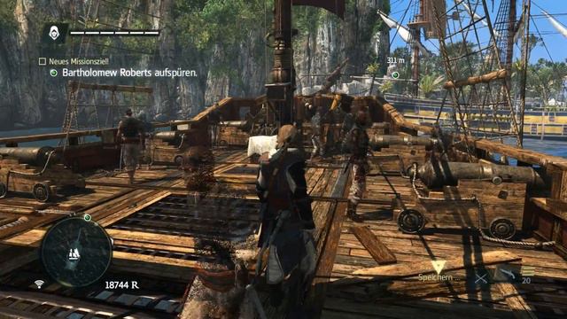 Let's Play Assassin'S Creed IV Black Flag [German][#63] Auf hoher See kann viel passieren смотреть онлайн