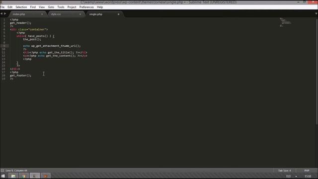 Curso Wordpress - Aula 5 - Criando template de posts e páginas смотреть онлайн