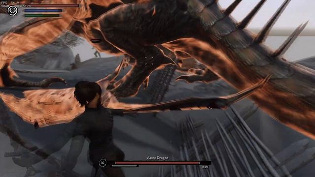 Skyrim SE - Precision Alpha Dragon Test смотреть онлайн
