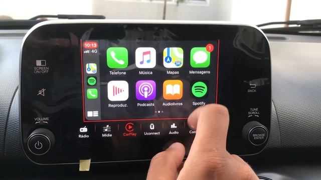 Central de Multimídia 7" Fiat Argo + Apple CarPlay смотреть онлайн