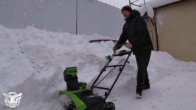 Снегоуборочная техника Greenworks 2022 смотреть онлайн