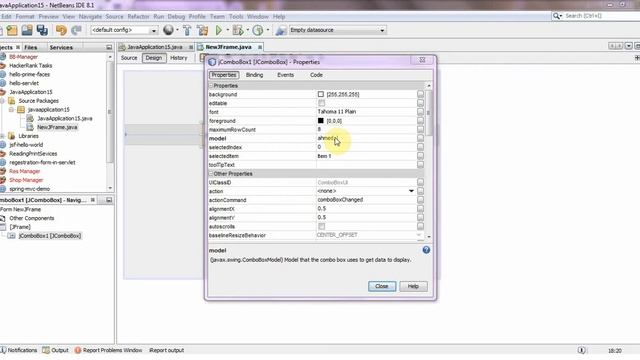 How to Make JComboBox AutoComplete Java in Arabic смотреть онлайн