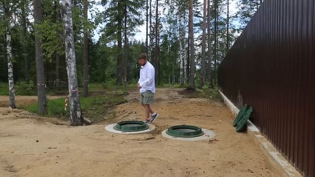 Керро. Сложный участок. Отсыпка, дренажи, фундамент. смотреть онлайн