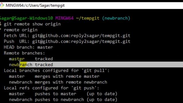 How to view which remote branches are being tracked in git смотреть онлайн