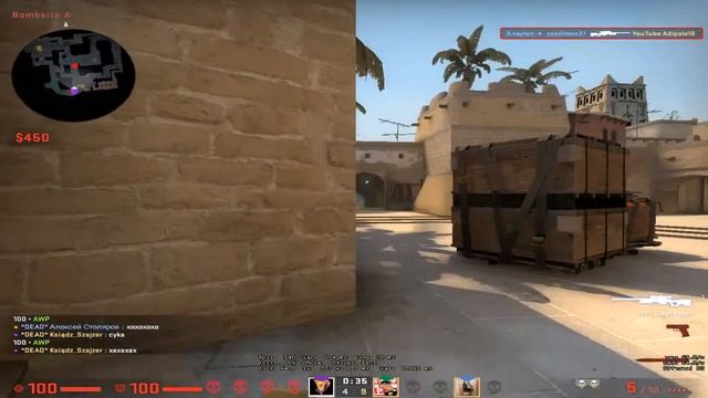 CS:GO | Triple kill | AWP | Vs cheaters | -clutch смотреть онлайн
