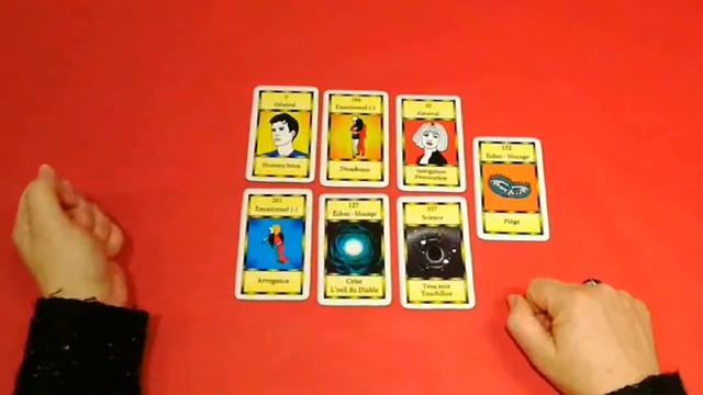 L'oracle l'Oeil de Dieu, la carte trou noir 2/2 , exemple de tirage. смотреть онлайн