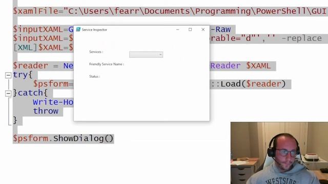 PowerShell Tutorials : Making a GUI Part 5 - Designing with Visual Studio смотреть онлайн
