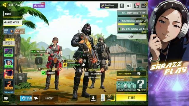 ROAD TO 2K ? | CODM LIVE | ShraZz is Live смотреть онлайн