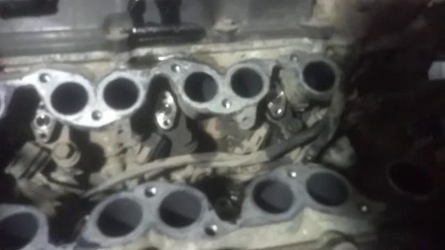 разбор мотора Nissan Skyline R35