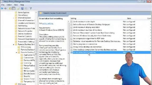 Managing Terminal Services Using Group Policies смотреть онлайн