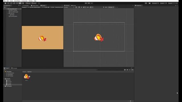 КНОПКА МУТА | UNITY 2D смотреть онлайн