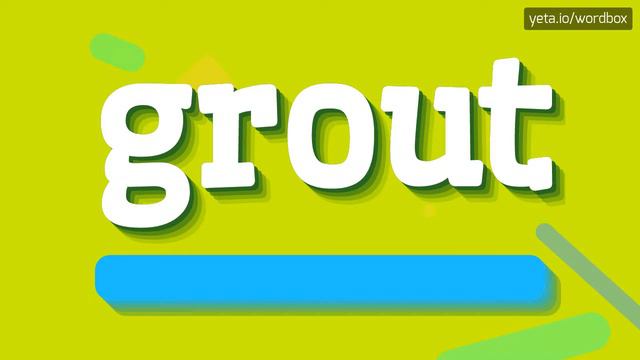 GROUT - HOW TO PRONOUNCE IT? #grout смотреть онлайн