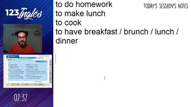 Intermediate: 15 - Did (auxilary). Verbs for daily routine. Regular past tense verbs (ending -ed). смотреть онлайн