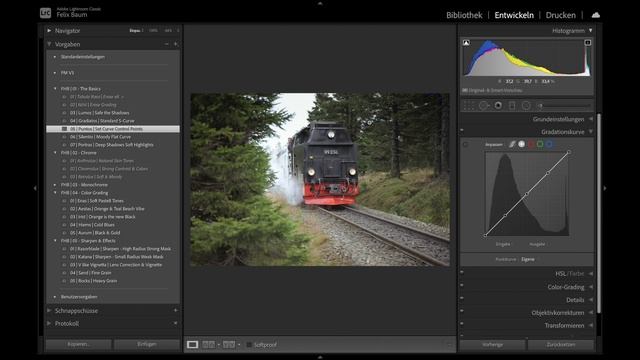 LIGHTROOM Classic Tutorial 2020 | 04 Gradationskurve und RGB-Kurven смотреть онлайн