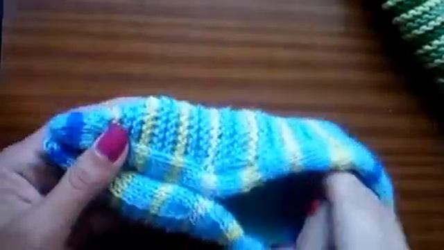 Следочки полосатики, СП НОСОЧНА КОРОБОЧКА 20/21 отчет 9, бородьба из остатками пряжи, смотреть онлайн