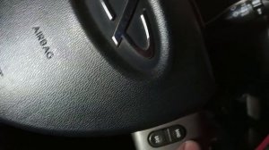 Китайская 2-дин магнитола в Чери М11 и кнопки руля.