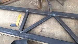 Металлическая ферма. Классический вариант.