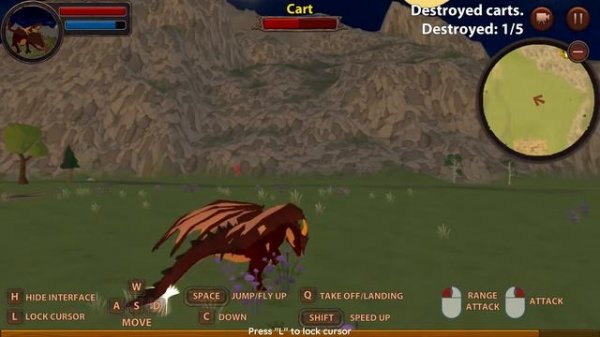 DRAGON SIMULATOR 3D/////SIMULATOR GAMES///PART#1