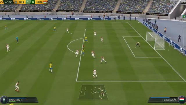 Fifa 15 - Карьера за Бразилию #17. Brazil vs Hungary. Fifa World Cup смотреть онлайн