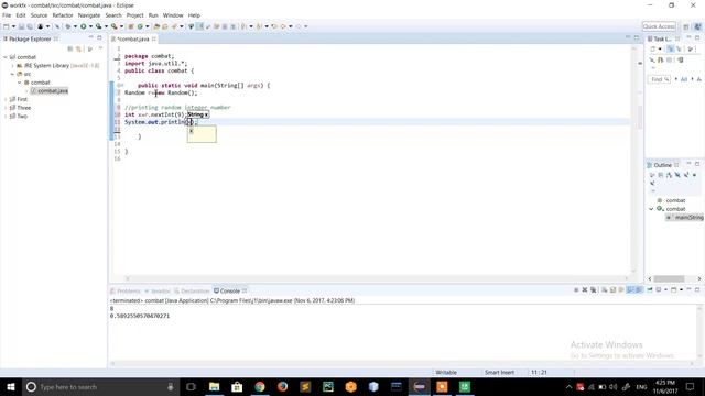 Printing Random Numbers in Java смотреть онлайн