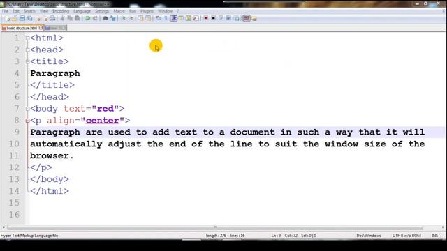 7. HTML Line Breaks смотреть онлайн