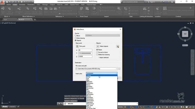 26 - Creating, Inserting, and Editing Blocks | AutoCAD 2018 Basic смотреть онлайн
