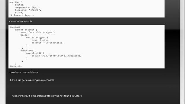 Vuex store state is undefined смотреть онлайн