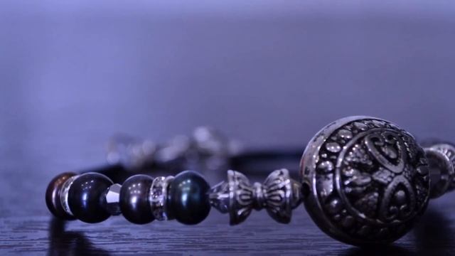 Переделка украшений из натуральных камней,Чёрный жемчуг. Украшения своими руками.От Светланы смотреть онлайн