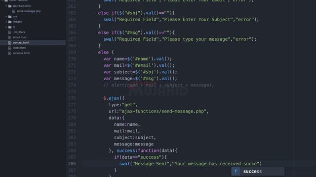 Complete Static Website Using HTML, CSS, Bootstrap 5, JQuery & PHP | Part - 6 | Mujahid Farooq смотреть онлайн