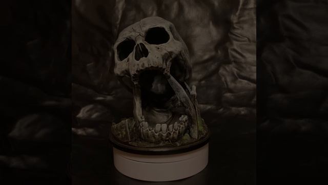 Башня для кубиков (череп)